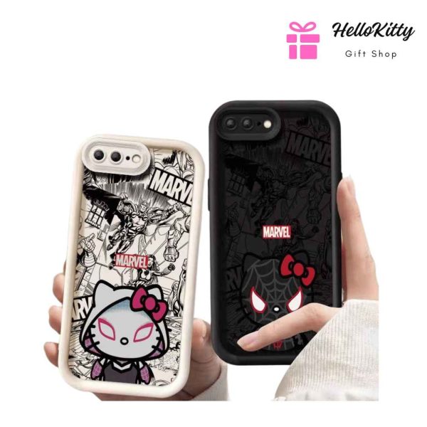 Hello Kitty x Spiderman case