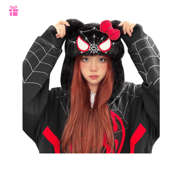 Bonnet Spiderman x HelloKitty - Image 5