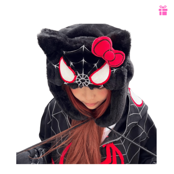 Bonnet Spiderman x HelloKitty - Image 4