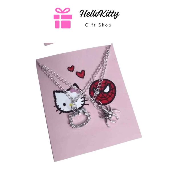 Spiderman x Hello Kitty Necklace - Image 2